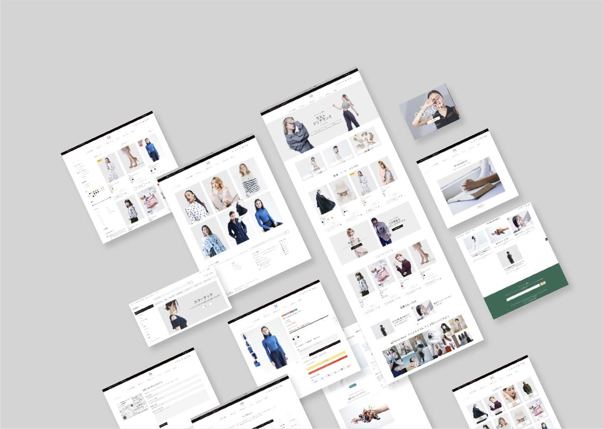 多彩なレイアウト